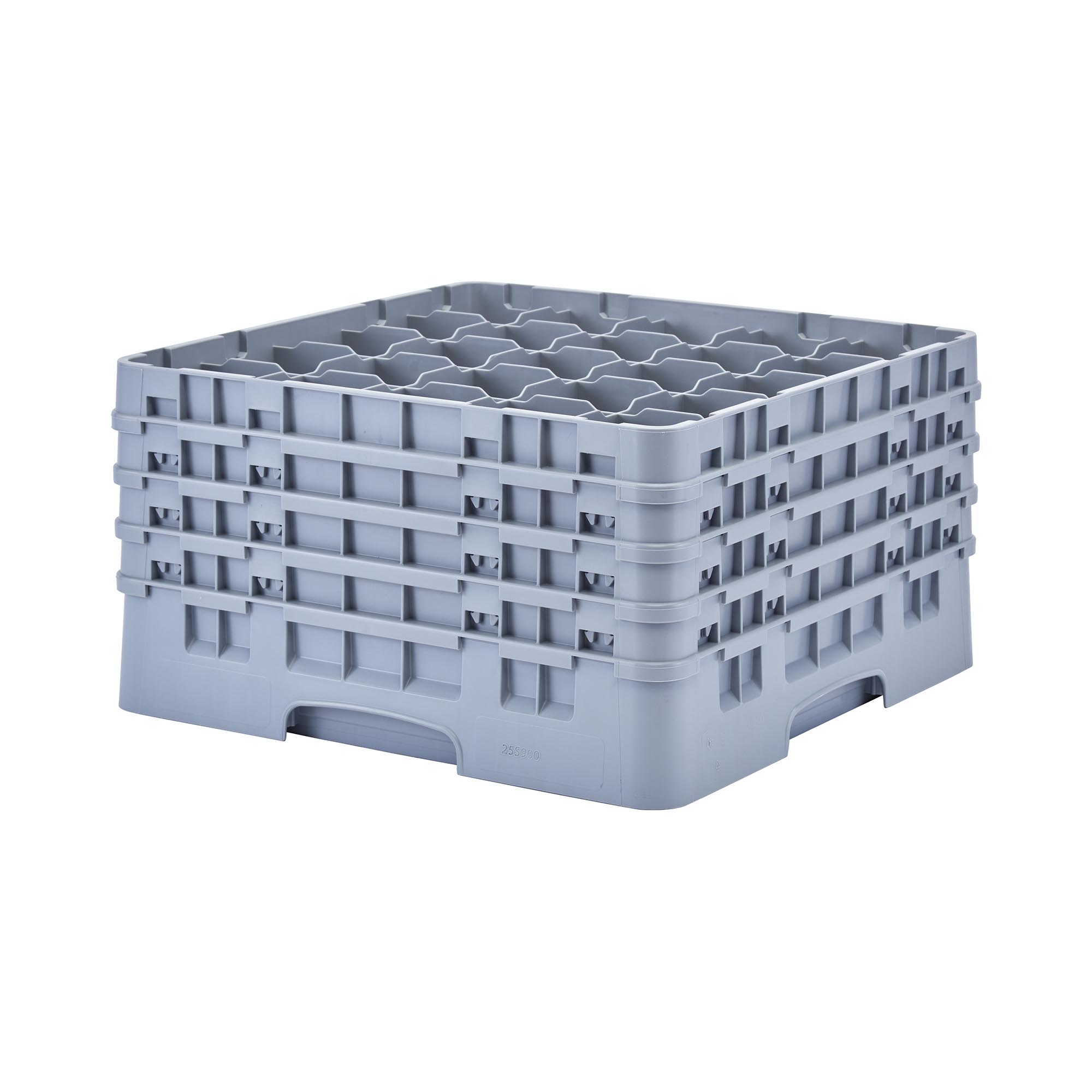 CAMBRO Camrack Glasrek - {{number_of_compartments_925}} Compartimenten - 50 x 50 x 26,7 cm - Glas Hoogte: 21,5 cm