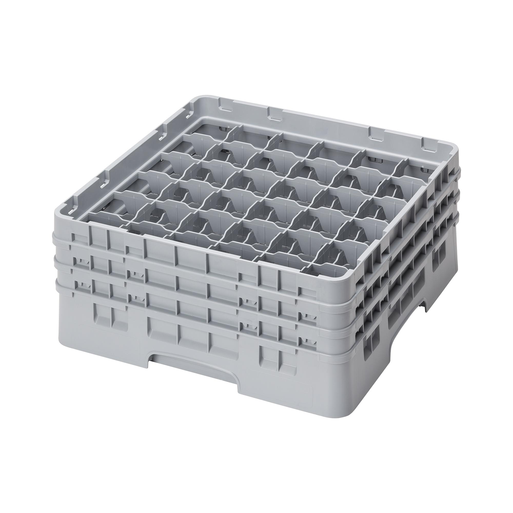 CAMBRO Glasrek Carmrack - {{number_of_compartments_925}} Compartimenten - 50 x 50 x 22,5 cm - Glashoogte: 17,4 cm