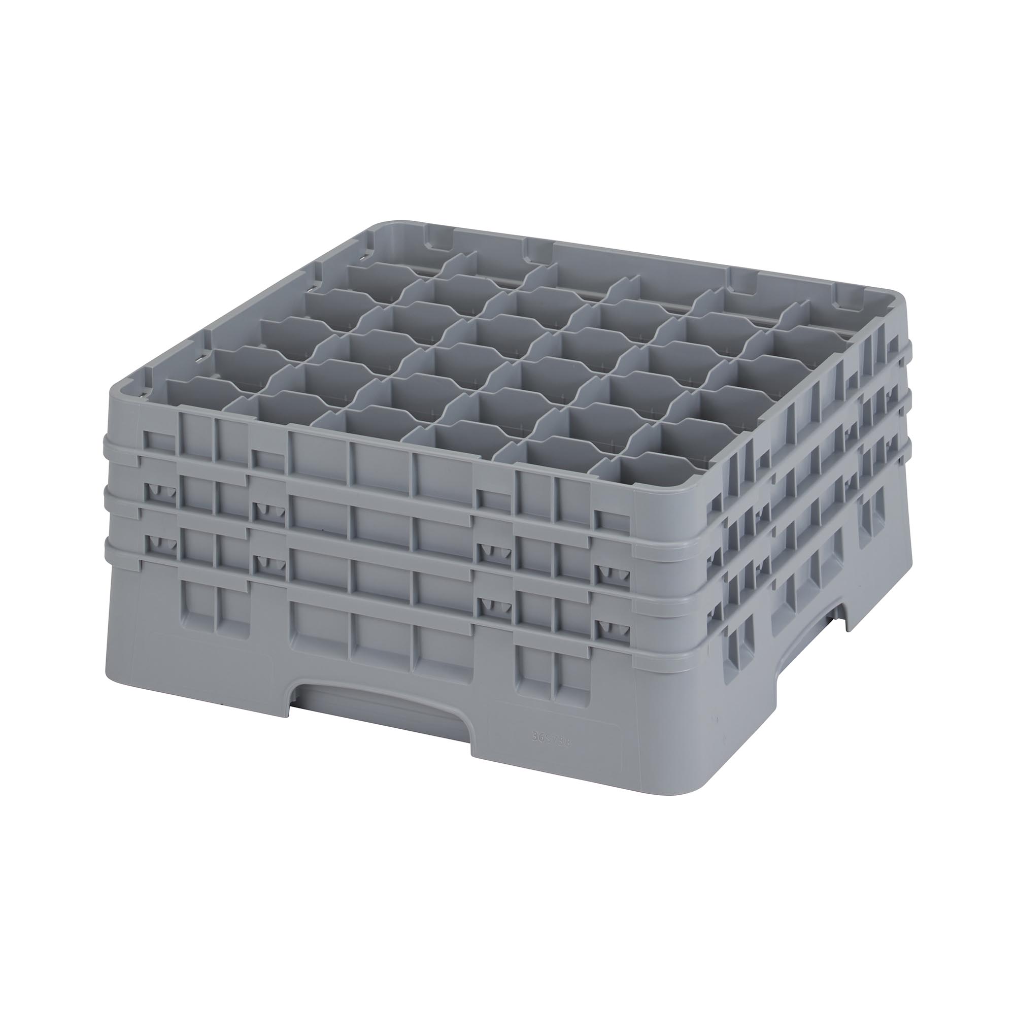 CAMBRO Camrack Glasrek - {{number_of_compartments_925}} Compartimenten - 50 x 50 x 22,5 cm - Glas Hoogte: 19,6 cm