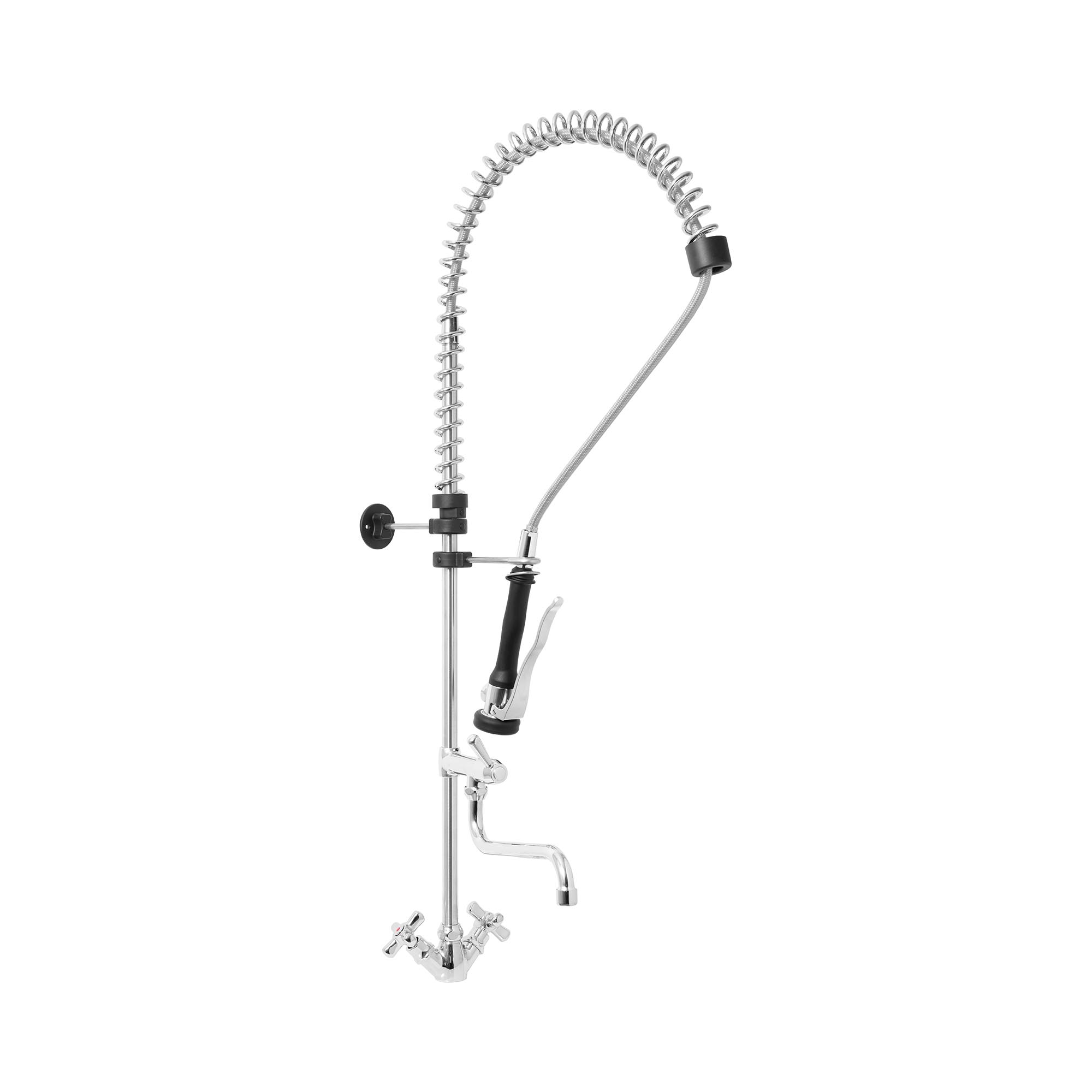 Pre-Rinse Faucet furtun de apă 1000 mm robinet de apă 220 mm robinet cu două mânere - Robinete de bucătărie Monolith