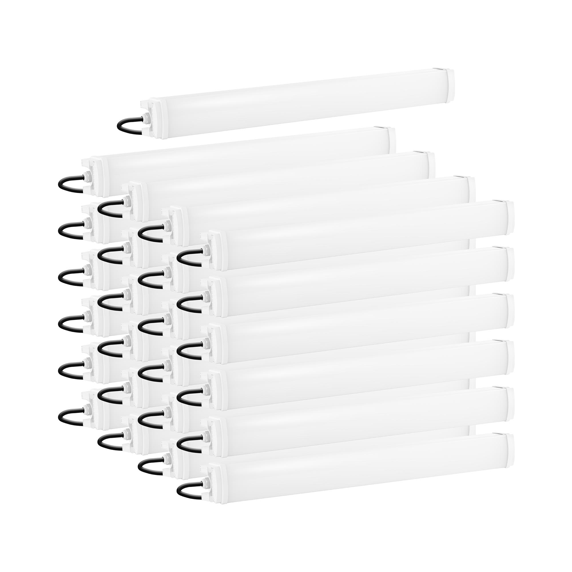LED lámpa nedves helyiségbe - 25 darabos készlet - 40 W - 90 cm - 4400 lm - 6000-6500 K | Wiesenfield