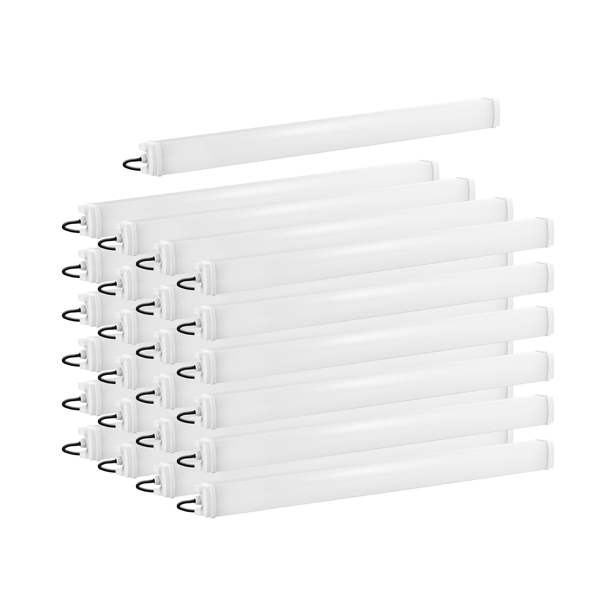 LED lámpa nedves helyiségbe - 25 darabos készlet - 40 W - 120 cm - 4400 lm - 6000-6500 K | Wiesenfield