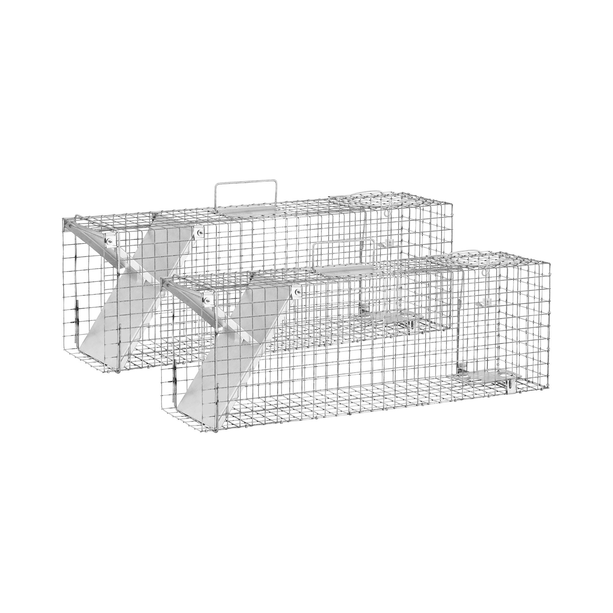 Élvefogó csapda - 82 x 20 x 27 cm - rácsméret: 25 x 25 mm - 2 darab | Wiesenfield