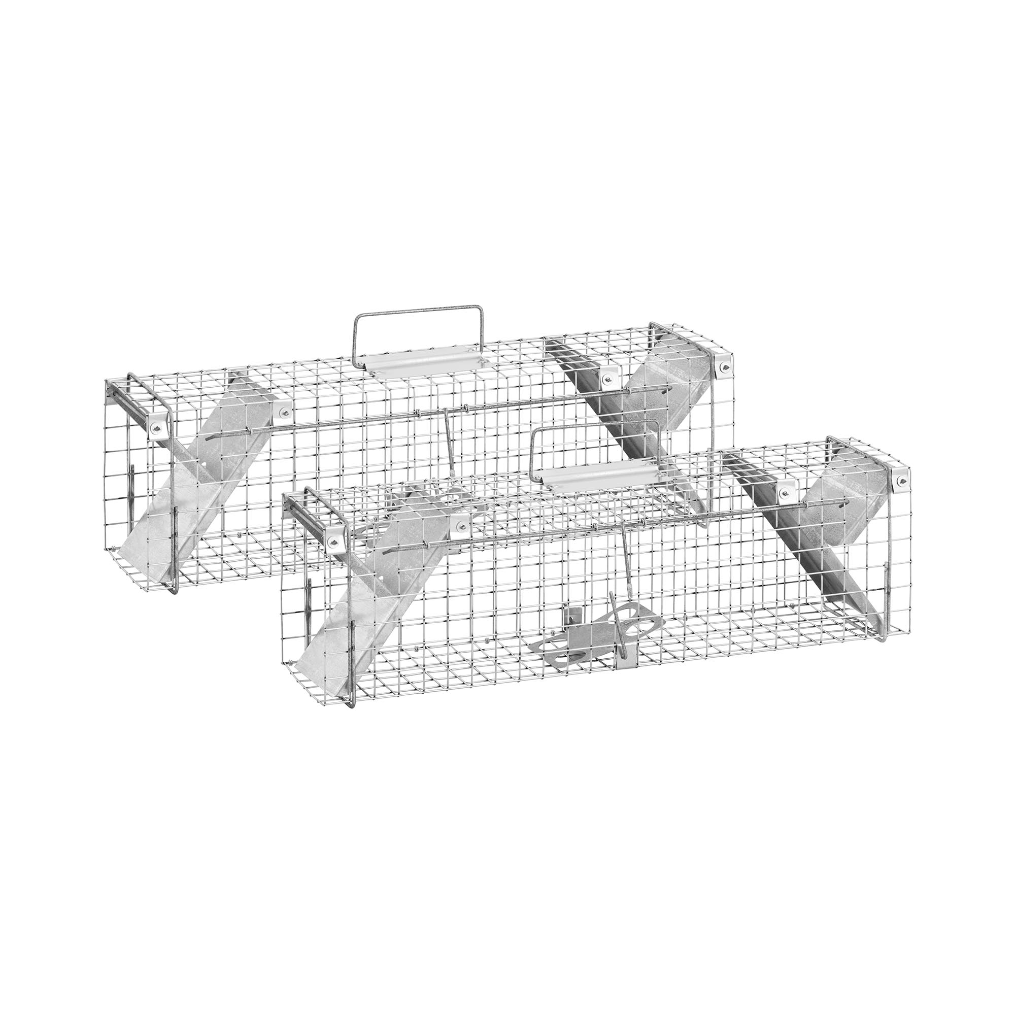 Élvefogó csapda - 65 x 17 x 20 cm - rácsméret: 25 x 25 mm - 2 db | Wiesenfield