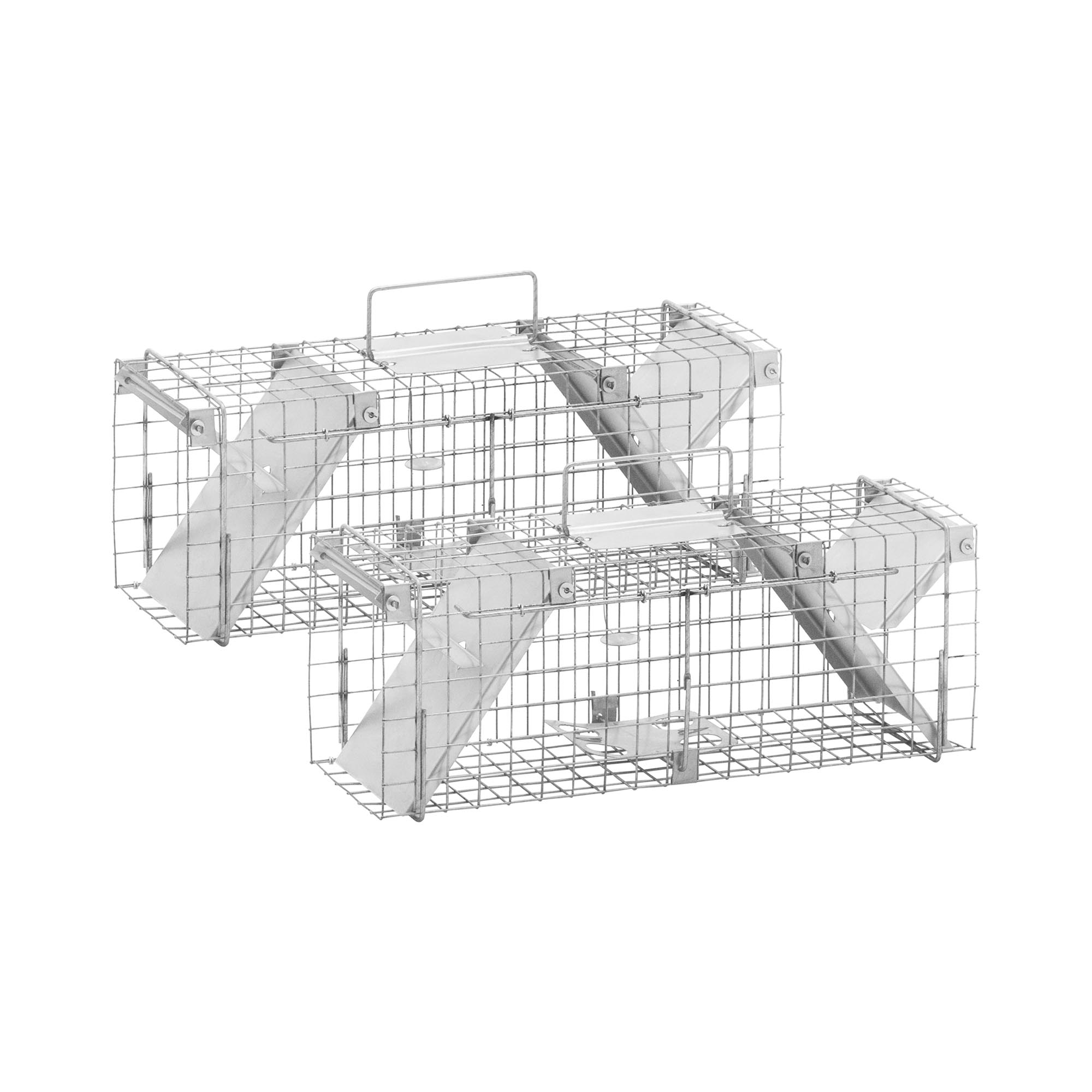 Élvefogó csapda - 50 x 20 x 17 cm - rács mérete: 25 x 25 mm - 2 db | Wiesenfield