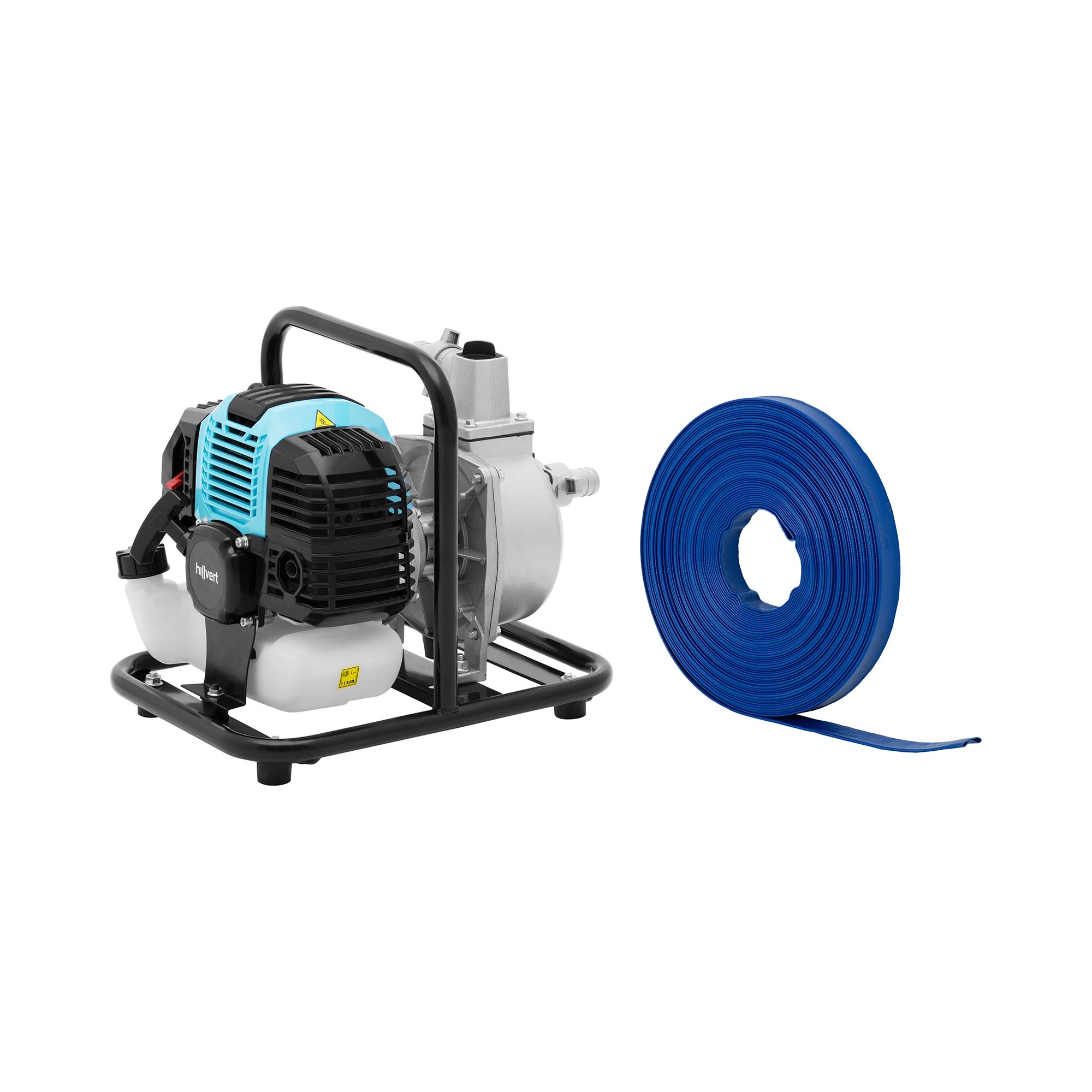 Vízszivattyú - 1,2 kW - 10 m³/h - lapos tömlővel - 1