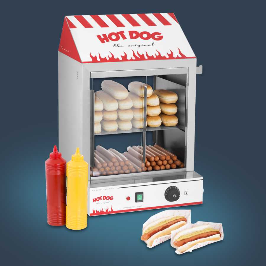 Hotdog Dampfer Hot Dog Maschine Hotdog Dämpfer Maschine Made in USA 