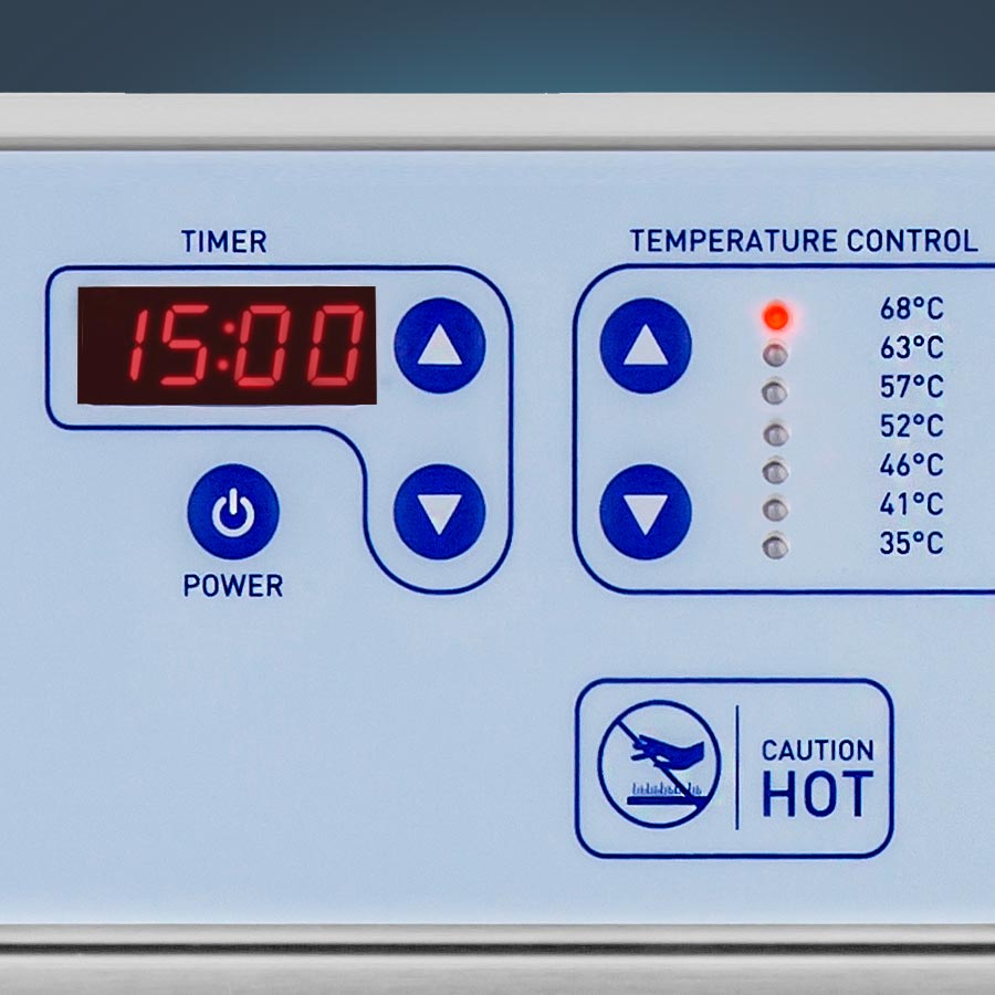 Essiccatore per alimenti professionale - 1.000 W - 10 ripiani