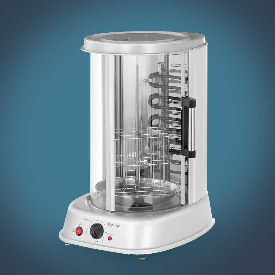 31 L, 1.800 W, Up to 160 °C, Timer up to 60 min Royal Catering Tower Rotisserie 3 in 1 RCGV-1800-1
