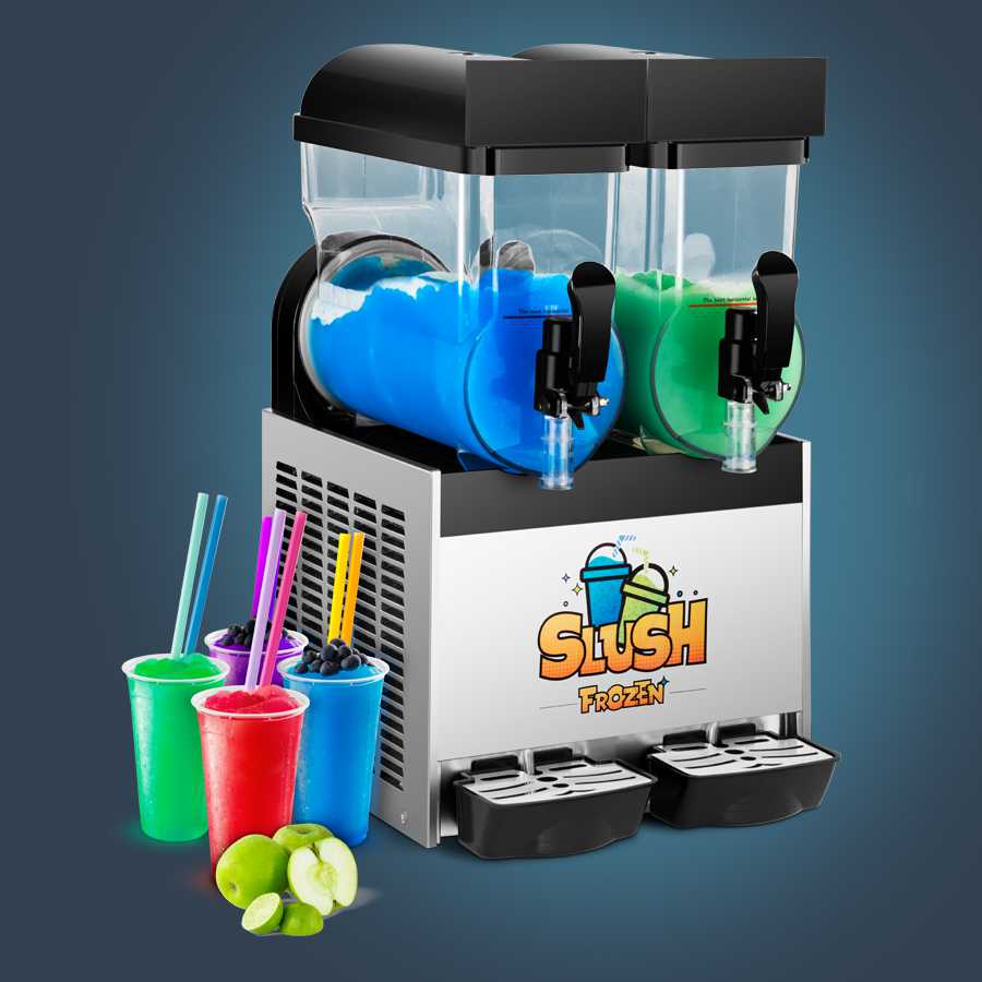 betalen Wind spelen Slushmachine - 2 x 15 liter | expondo.be.nl