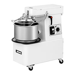 Teigknetmaschine - 7 L - 29 kg/h - 370 W - Kippkopf - 6