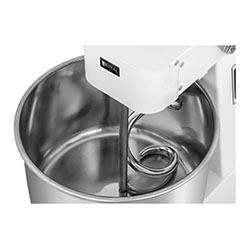 Teigknetmaschine - 22 L - 56 kg/h - 750 W - Kopf und Schüssel fest - 3