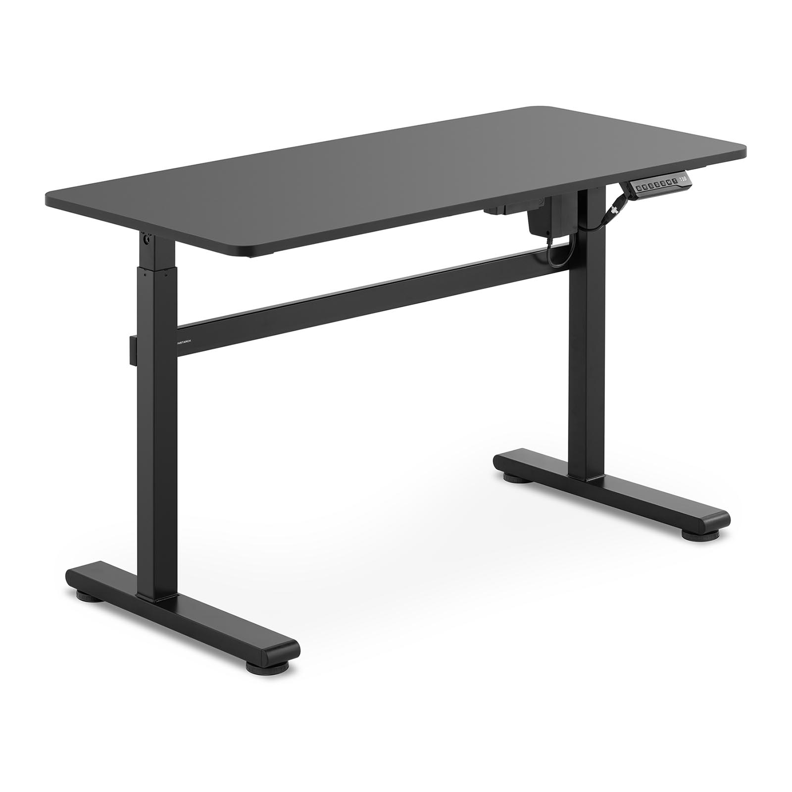 Höhenverstellbarer Schreibtisch - 1180 x 580 mm - Stahl mit Pulverbeschichtung